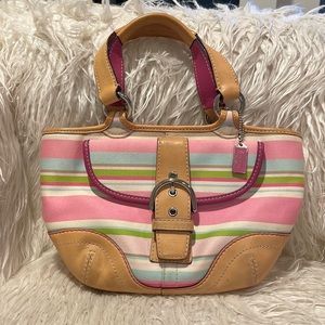Coach Hampton bucket tote